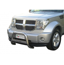Defensa Delantera Acero Inox Dodge Nitro 07>