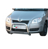 Defensa Delantera Acero Inox Skoda Roomster 07&gt;