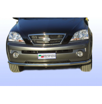 Defensa Delantera Acero Inox Kia Sorento 02/06