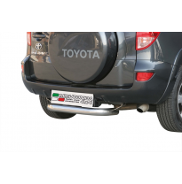 Defensa Trasera Acero Inox Diametro 50 Toyota Rav 4 06/09