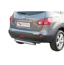 Defensa Trasera Acero Inox Diametro 50 Nissan Qashqai +2 08>