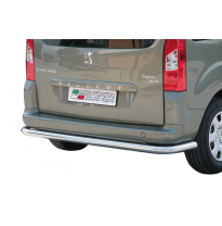 Defensa Trasera Acero Inox Diametro 50 Peugeot Partner 08&gt;