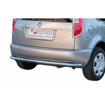 Defensa Trasera Acero Inox Diametro 50 Skoda Roomster 07&gt;