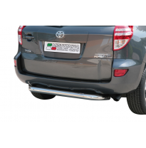 Defensa Trasera Acero Inox Diametro 50 Toyota Rav 4 09/10