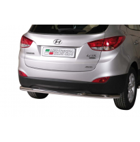 Defensa Trasera Acero Inox Diametro 50 Hyundai Ix35 10&gt;
