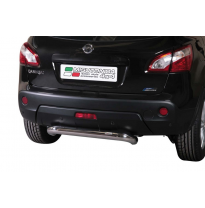 Defensa Trasera Acero Inox Diametro 50 Nissan Qashqai 10&gt;