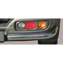 Defensa Trasera Acero Inox Diametro 63 Nissan Terrano Ii 3.0 3 Doors  00/07