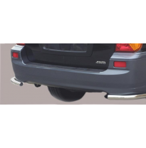 Defensa Trasera Acero Inox Diametro 50 Hyundai Terracan 01/05