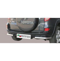 Defensa Trasera Acero Inox Diametro 63 Toyota Rav 4 06/09