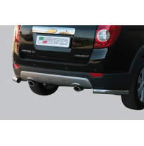 Defensa Trasera Acero Inox Diametro 63 Chevrolet Captiva 06-10