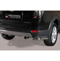 Defensa Trasera Acero Inox Diametro 63 Chevrolet Captiva 11&gt;