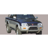 Defensa Delantera Acero Inox Mitsubishi L200 Tdi D.C. 115cv 02/06