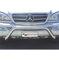 Defensa Delantera Acero Inox Mercedes Ml 270/400 Cdi 02/05