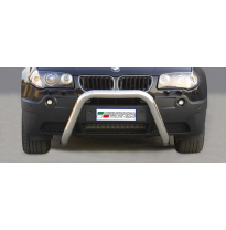 Defensa Delantera Acero Inox Bmw X3 03&gt;