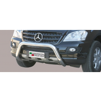 Defensa Delantera Acero Inox Mercedes Ml 06/08