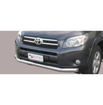 Defensa Delantera Acero Inox Toyota Rav 4 06/09