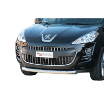 Defensa Delantera Acero Inox Peugeot 4007 08&gt;