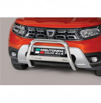 Defensa delantera barras en Acero Inoxidable Dacia Duster 18- O 63  Homologada - Misutonida Italia