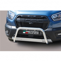 Defensa delantera acero inox FORD Transit Trail 2020&gt; ø 63mm  Homologacion CEE - Misutonida