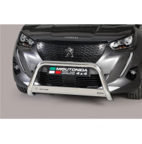Defensa delantera acero inox PEUGEOT 2008 2020> ø 63mm  Homologacion CEE - Misutonida