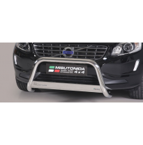 Defensa Delantera Acero Inox Homologacion Ec Volvo Xc 60 14&gt; Diametro 63mm Misutonida
