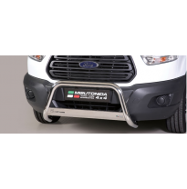 Defensa Delantera Acero Inox Homologacion Ec Ford Transit 14 > Diametro 63mm Misutonida