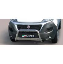 Defensa Delantera Acero Inox Fiat Ducato 2014&gt; - Diametro 63mm - Homologacion Ce Misutonida