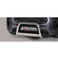 Defensa Delantera Acero Inox Kia Sportage 16&gt; Diametro 63 Homologada Misutonida