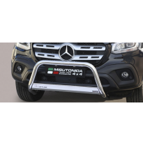 Defensa Delantera Acero Inox Mercedes X Class ø 63 Homologada 2017>  - Misutonida Italia