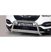 Defensa Delantera Acero Inox Opel Grandland X ø 63 Homologada - Misutonida Italia