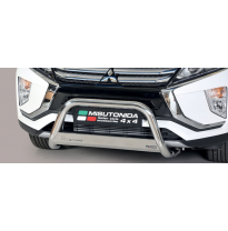 Defensa Delantera Acero Inox Mitsubishi Eclipse Cross 18> ø 63 Homologada - Misutonida Italia