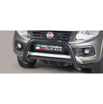 Defensa Delantera Acero Inox Fiat Fullback 16&gt; Diametro 76 Homologada Misutonida