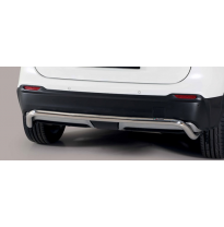Defensa Trasera Acero Inox Nissan Qashqai 17 &gt; (Suitable With Park Sensors) ø 50