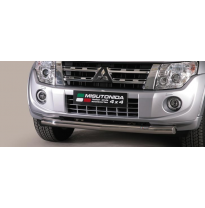 Protector Paragolpes Delantero Acero Inox Mitsubishi Pajero 07/14   Misutonida