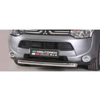 Protector Paragolpes Delantero Acero Inox Mitsubishi Outlander 13/15   Misutonida