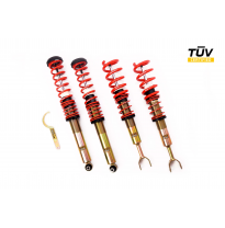 Kit roscado MTS TECHNIK Street Gold Audi A4 B5 (8D)  Año: 11/94 - 11/00 Con TUV  SIN Copelas parte delantera - SIN Copelas parte