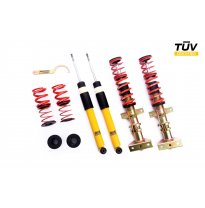 Kit roscado MTS TECHNIK Street Gold BMW 3 (E36)  Año: 09/90 - 11/98 Con TUV  SIN Copelas parte delantera - SIN Copelas parte tra