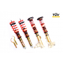 Kit roscado MTS TECHNIK Street Gold BMW 7 (E32)  Año: 09/86 - 09/94 Con TUV  CON Copelas parte delantera - SIN Copelas parte tra