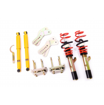 Kit roscado MTS TECHNIK Street Gold Volkswagen CADDY IV MPV (SAB/SAJ)  Año: 05/15 - Con TUV  SIN Copelas parte delantera - SIN C
