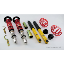 Kit roscado MTS TECHNIK Comfort Inox BMW 3 (E30)  Año: 11/82 - 01/91 Con TUV  CON Copelas parte delantera - SIN Copelas parte tr