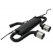 Escape trasero deportivo acero VW Golf V R32-Look 1K 1.4 16V / 1.4 FSI / 1.6 / 1.6 FSI / 2.0 FSI / 1.8 TFSI / 2.0 TFSI / 2.0