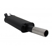 Escape Deportivo Novus 1 X 76mm Renault Clio Iii Br0/Cr0 1.2 / 1.4 / 1.6 / 1.5 Cdi Bj. 09/2005 -