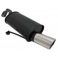 Escape Deportivo Novus 1 X 90mm Sr-Design Renault Clio Iii Br0/Cr0 1.2 / 1.4 / 1.6 / 1.5 Cdi Bj. 09/2005 -