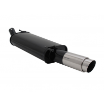 Escape Deportivo Novus 1 X 90mm Gp-Design Renault Clio Iii Br0/Cr0 1.2 / 1.4 / 1.6 / 1.5 Cdi Bj. 09/2005 -