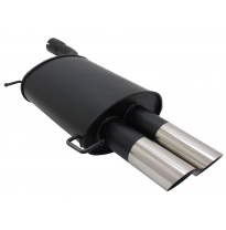 Escape Deportivo Novus 2 X 76mm Ms-Design Bmw E61 Touring E61 520i / 523i / 525i / 525xi / 530i / 530xi  Bj. 03/2004-12/2010 Tou