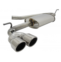 Escape Deportivo Novus 2 X 76mm Sr-Design Vw Golf Vii 5g 1.2 Tsi / 1.6 Tdi