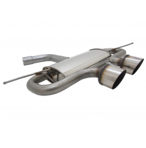 Escape Deportivo Novus 2 X 100mm Ms-Design Vw Golf V R32-Look 1k 1.4 16v / 1.4 Fsi / 1.4 Tsi / 1.6 / 2.0 / 1.8 Tfsi / 1.8 Tsi /