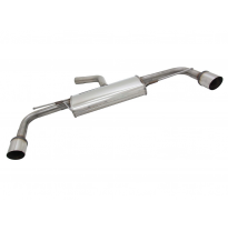 Escape Deportivo Novus 2 X 90mm Ms-Design Vw Golf Vi Gti-Look 1k 1.4 16v / 1.4 Fsi / 1.4 Tsi / 1.6 / 2.0 / 1.8 Tfsi / 1.8 Tsi /