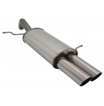 Escape Deportivo Novus 2 X 76mm Ms-Design Ford Fiesta Mk7 Ja8 1.6 St / 1.6 St200