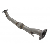 Tramo frontal inox con flexible Alfa Romeo Mito (955_) 1.4 MultiAir 125kw/170PS / 1.4 TB 103kw/140PS / 1.4 TJet 110kw/150PS + 11